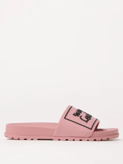 Sliders Versace Jeans Couture in gomma con logo