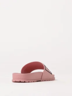 Sliders Versace Jeans Couture in gomma con logo