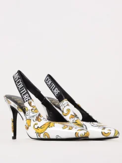 Slingback Baroque Versace Jeans Couture in vernice