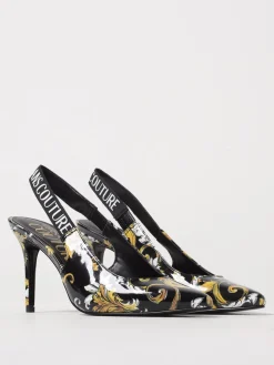 Slingback Baroque Versace Jeans Couture in vernice