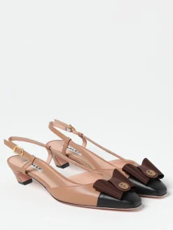 Slingback B-Bow Bally in pelle