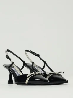 Slingback Camila Jimmy Choo in vernice con fiocco