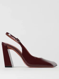 Slingback Charlotte Amina Muaddi in vernice