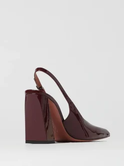 Slingback Charlotte Amina Muaddi in vernice