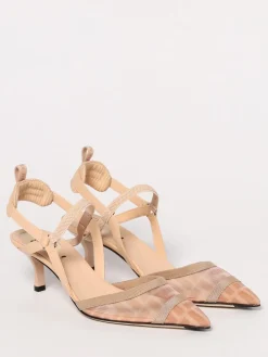 Slingback Colibrì Lite Fendi in nylon a rete e pelle