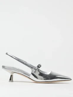Slingback Didi in pelle metallizzata Jimmy Choo