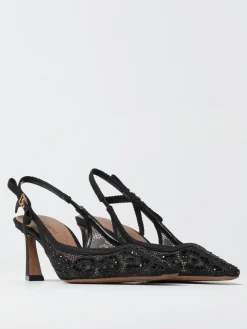 Slingback Dolce & Gabbana in pizzo con strass