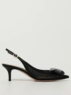 Slingback Gianvito Rossi in nylon a rete