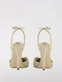 Slingback Giorgio Armani in camoscio liquido