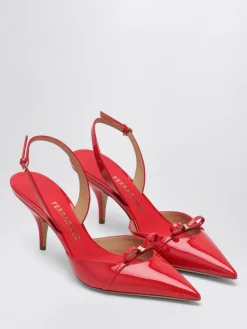 Slingback Gylla Ferragamo in vernice
