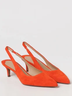 Slingback Lauren Ralph Lauren in camoscio