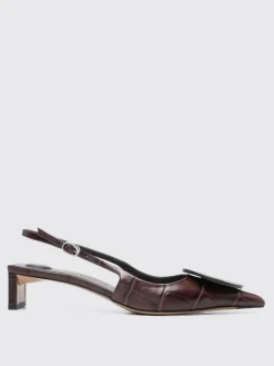 Slingback Les Slingbacks Duelo Jacquemus in pelle stampa cocco
