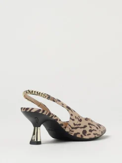 Slingback Liu Jo in raso stampa animalier