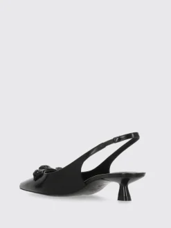 Slingback Rosie Stuart Weitzman in pelle con rose applicate