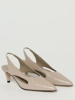 Slingback Runa Fossil by Far in pelle