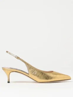 Slingback Sergio Rossi in pelle laminata