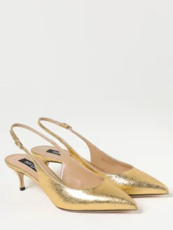 Slingback Sergio Rossi in pelle laminata