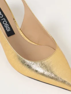 Slingback Sergio Rossi in pelle laminata