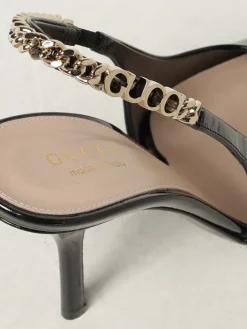 Slingback Signoria Gucci in vernice