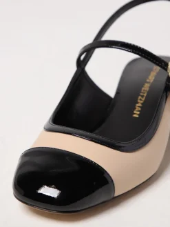 Slingback Stuart Weitzman in pelle e vernice