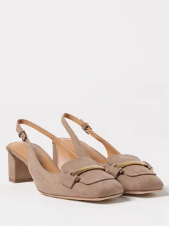 Slingback Tod's in camoscio