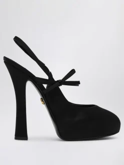 Slingback Vally Dolce & Gabbana in raso