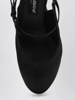 Slingback Vally Dolce & Gabbana in raso