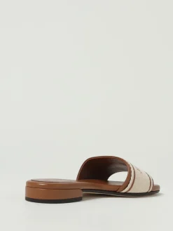 Slippers Joa Jimmy Choo in canvas e pelle