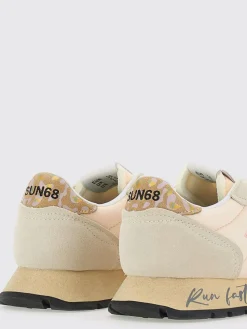 Sneakers Ally SUN68 in camoscio e nylon