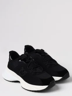 Sneakers Ariel Pinko in pelle traforata e mesh