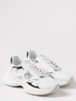 Sneakers Ariel Pinko in pelle e mesh