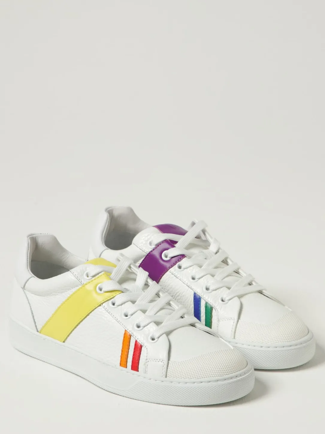Sneakers Axept Pride Limited Edition in pelle martellata premium