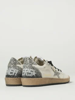 Sneakers Ballstar Golden Goose in pelle e glitter used