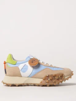 Sneakers Barracuda in camoscio e nylon