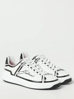 Sneakers B-Court Balmain in pelle stampata