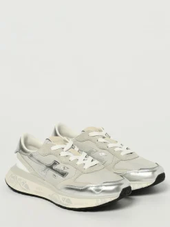 Sneakers Belle Premiata in mesh e pelle