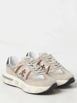 Sneakers Cassie Premiata in camoscio e nylon