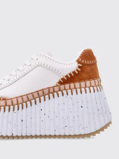 Sneakers con zeppa Nama Chloé in pelle