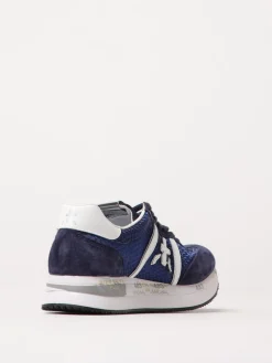 Sneakers Conny Premiata in camoscio e mesh