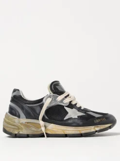 Sneakers Dad Golden Goose in pelle e mesh used