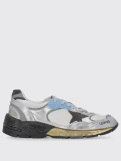 Sneakers Dad Star Golden Goose in pelle laminata e mesh used