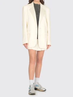 Sneakers Dad Star Golden Goose in pelle laminata e mesh used