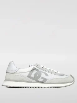 Sneakers DG CUSHION Dolce & Gabbana in camoscio e nylon