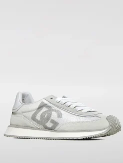 Sneakers DG CUSHION Dolce & Gabbana in camoscio e nylon