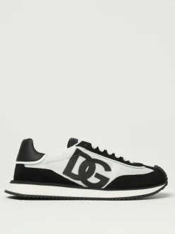 Sneakers DG Cushion Dolce & Gabbana in mesh e camoscio