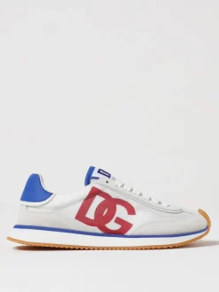 Sneakers DG Cushion Dolce & Gabbana in pelle e mesh