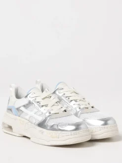 Sneakers Draked Premiata in pelle laminata e mesh