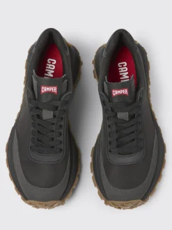 Sneakers Drift Trail Vibram Camper in tessuto e pelle