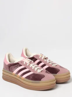 Sneakers Gazelle Bold Adidas Originals in velluto e camoscio