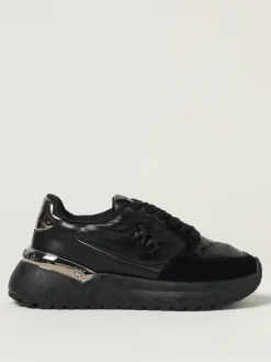 Sneakers Gem 07 Pinko in camoscio e nylon